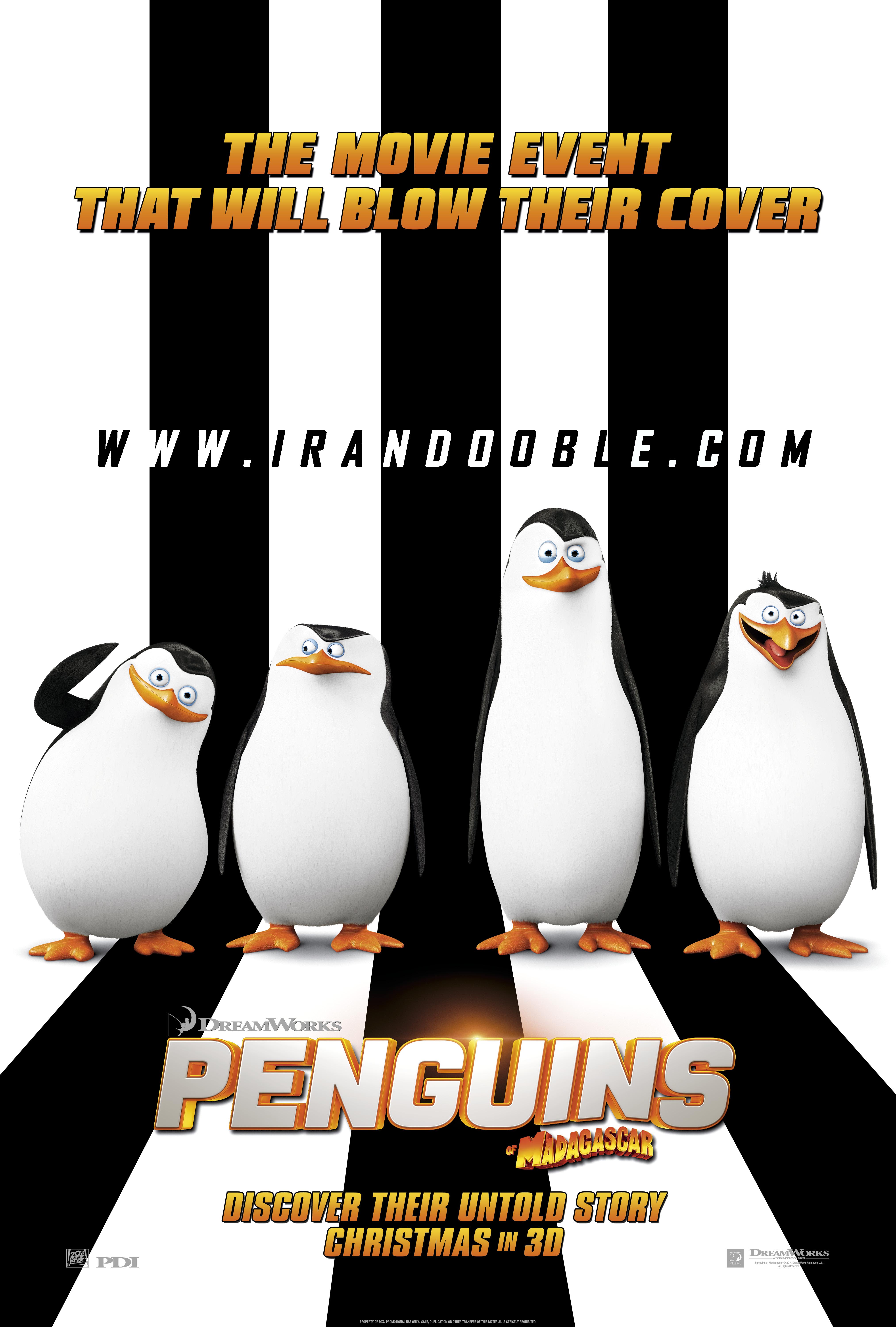 دانلود انیمیشن پنگوئن های ماداگاسکار دوبله فارسی