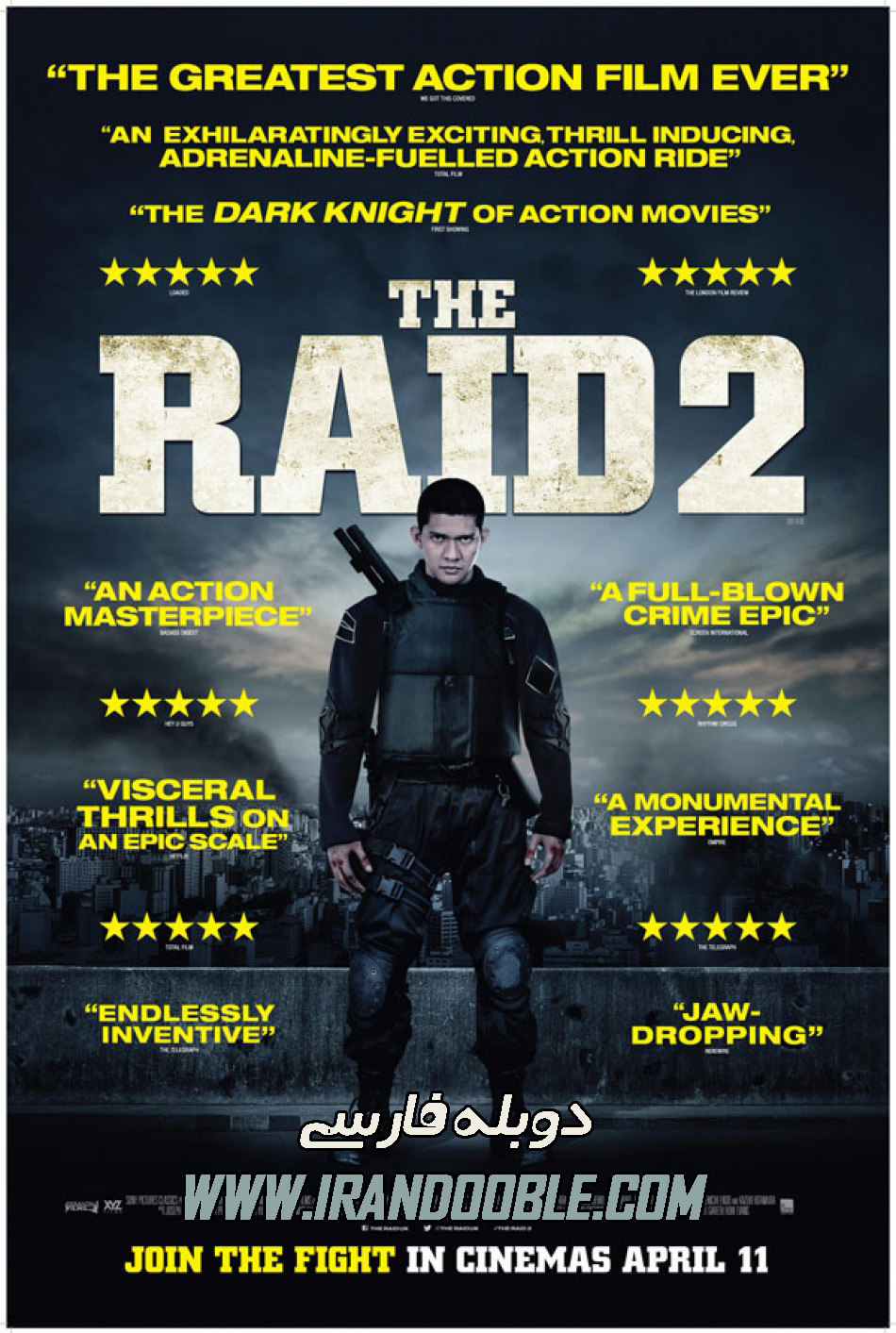 دانلود فیلم The Raid 2 2014 دوبله فارسی صدا و سیما