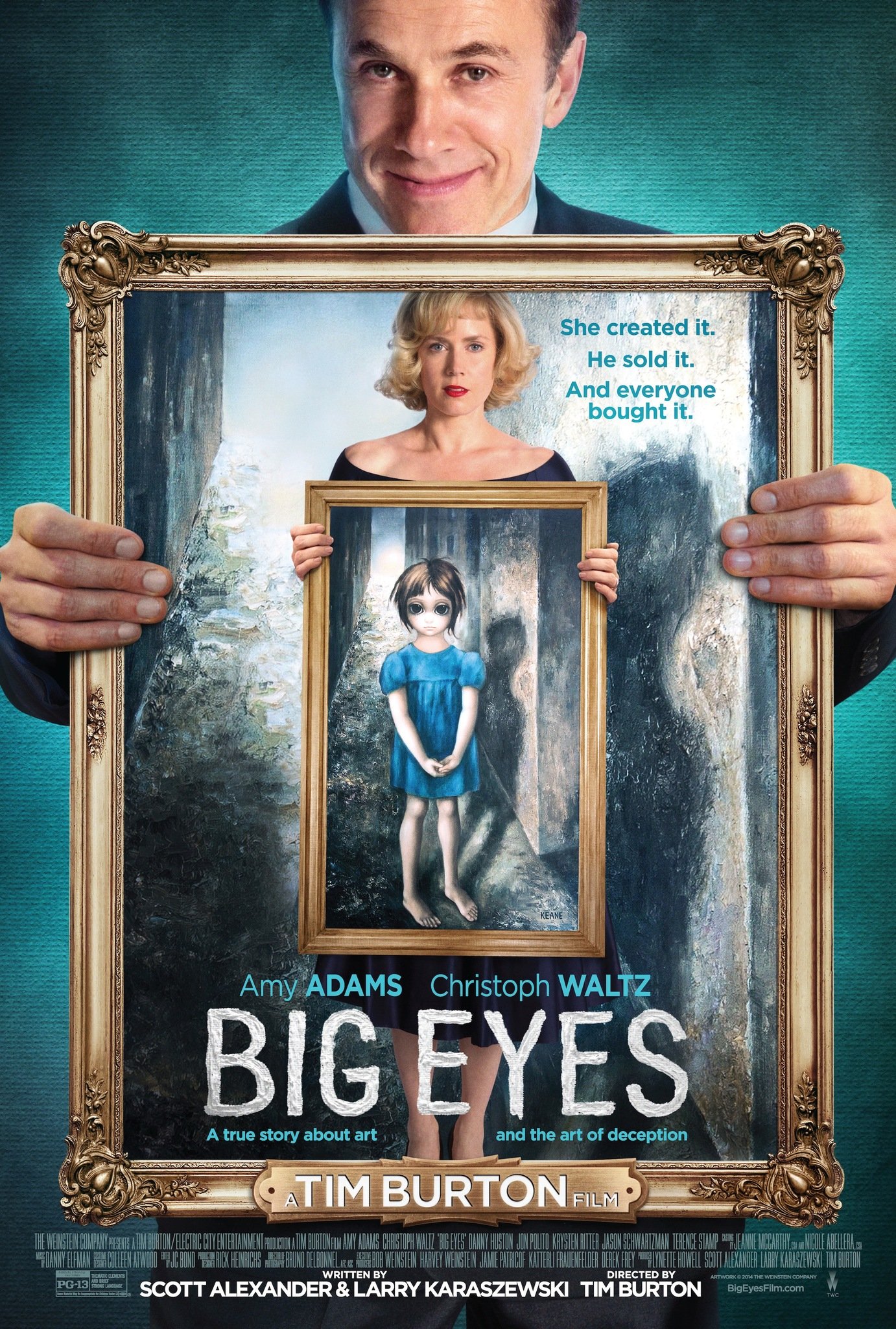 دانلود دوبله فارسی فیلم Big eyes 2014 با سانسور